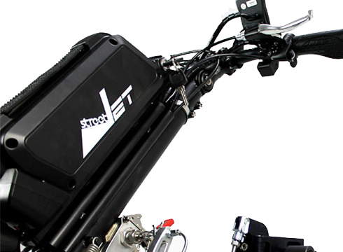 handbike electrico para silla de ruedas black power bateria