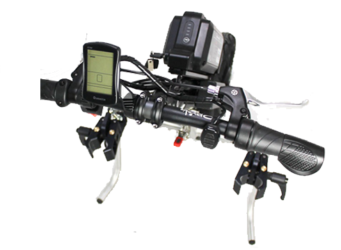 handbike electrico para silla de ruedas black power display