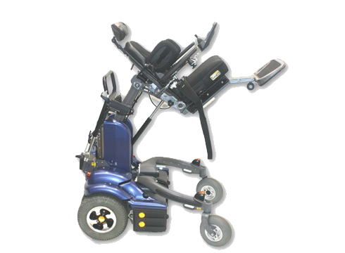 silla de ruedas electrica Permobil k450mx inclinacion