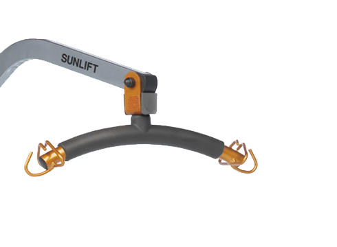 grua hospitalaria sunlift major seguridad