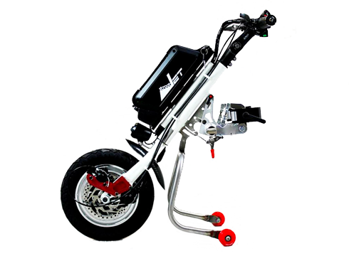 handbike electrico para silla de ruedas oracing jet 12 caballete
