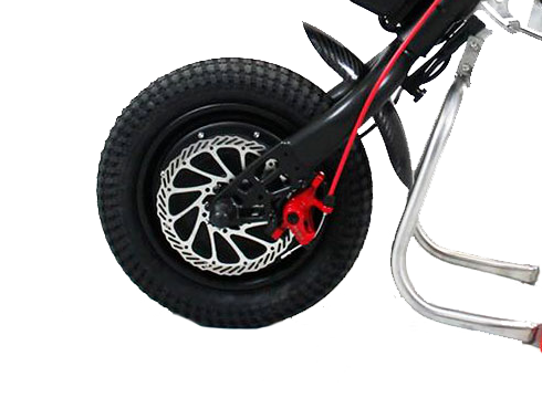 handbike electrico para silla de ruedas oracing jet 12 guardabarros fibra