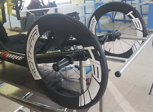 handbike de competicion ruedas traseras 20