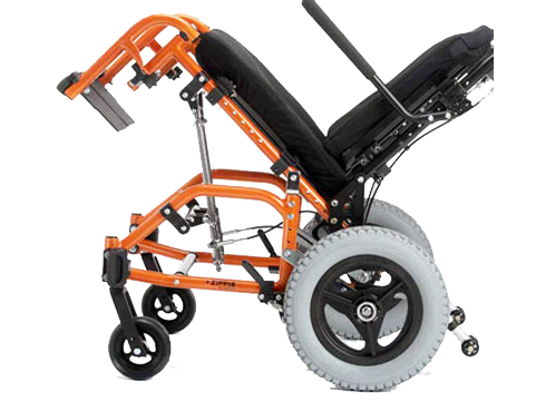 silla de ruedas pediatrica zippie ts plegable basculacion